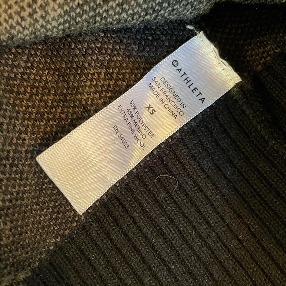 Athleta wool textured jacquard crew sweater - Picture 5 of 8